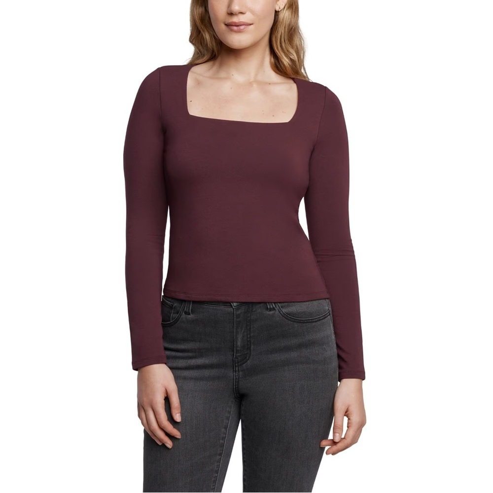 NWT Express Square Neck Top Sz L